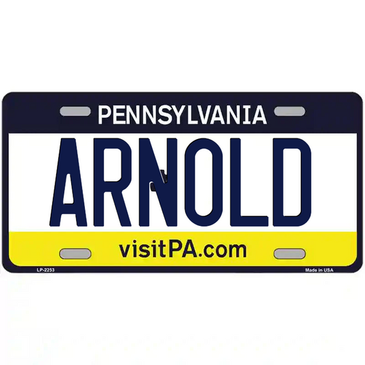 Arnold Pennsylvania Metal Sign