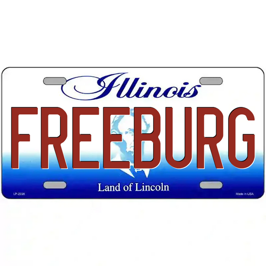 Freeburg Illinois Metal Sign