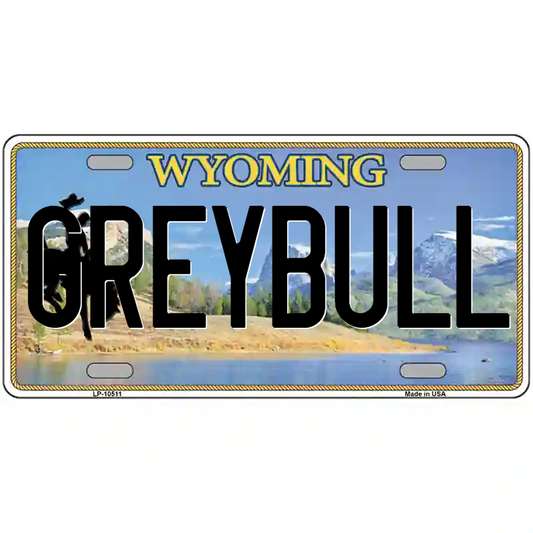 Greybull Wyoming Metal Sign
