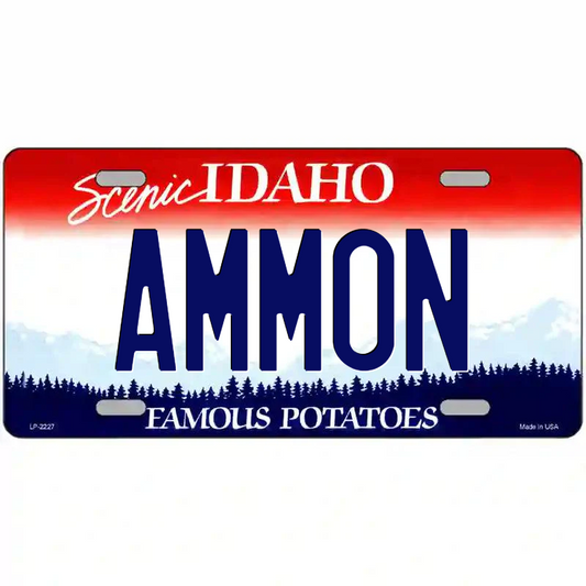 Ammon Idaho Metal Sign