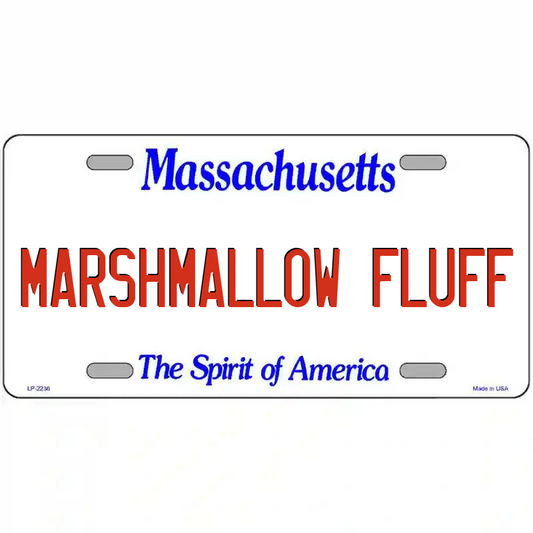 Marshmallow Fluff Massachusetts Metal Sign