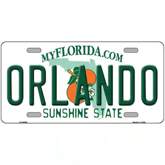 Orlando Florida Metal Sign