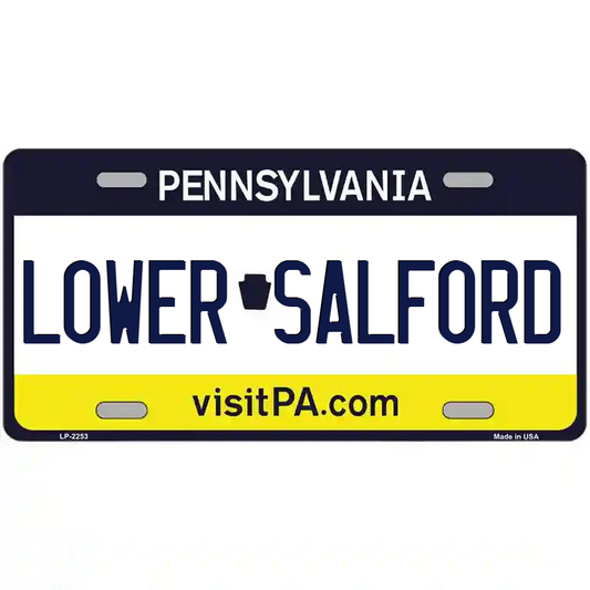 Lower Salford Pennsylvania Metal Sign