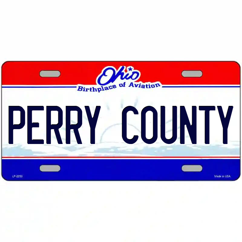 Perry County Ohio Metal Sign