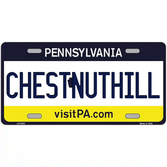 Chestnuthill Pennsylvania Metal Sign