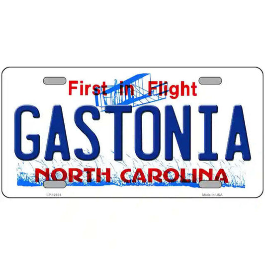 Gastonia North Carolina Metal Sign