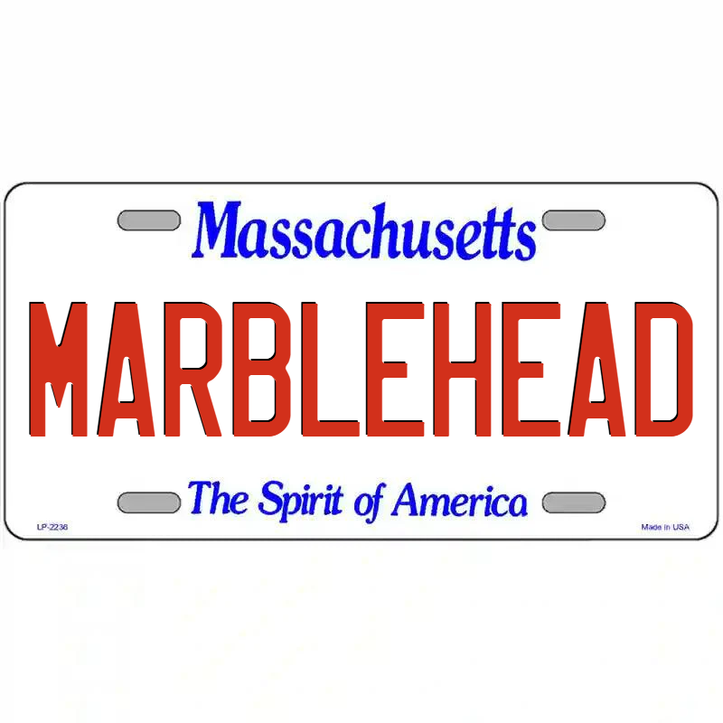 Marblehead Massachusetts Metal Sign
