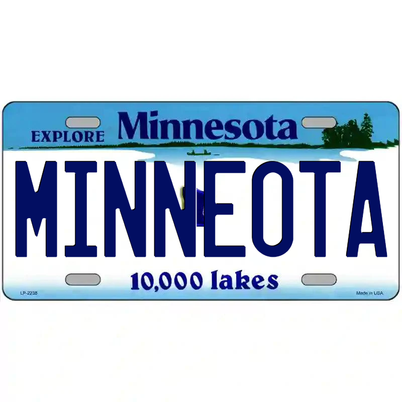 Minneota Minnesota Metal Sign