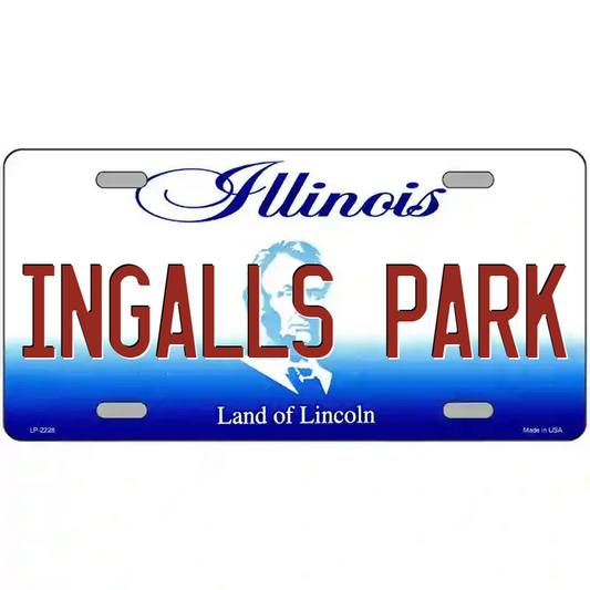 Ingalls Park Illinois Metal Sign