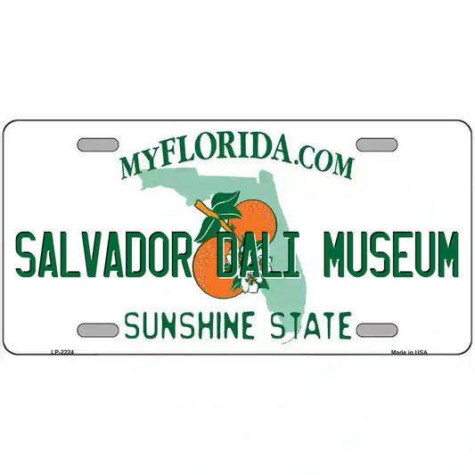 Salvador Dali Museum Florida Metal Sign