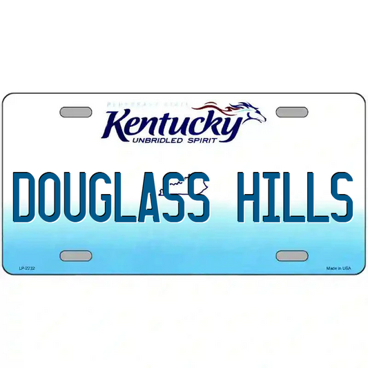 Douglass Hills Kentucky Metal Sign