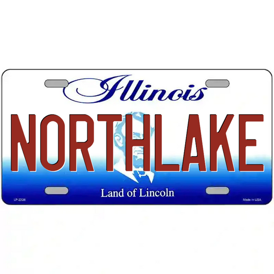 Northlake Illinois Metal Sign