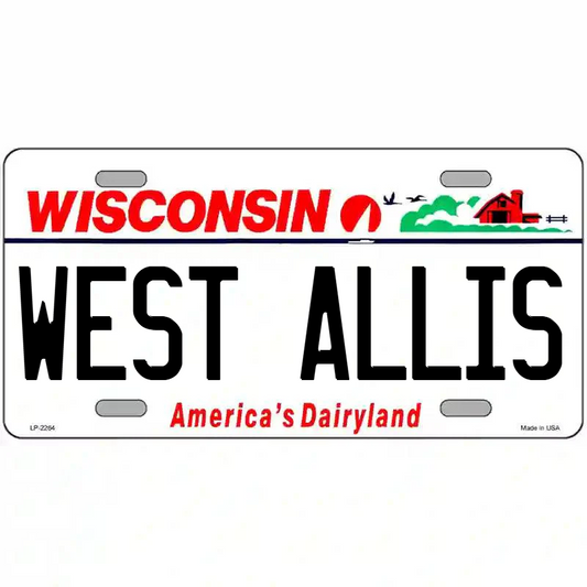 West Allis Wisconsin Metal Sign