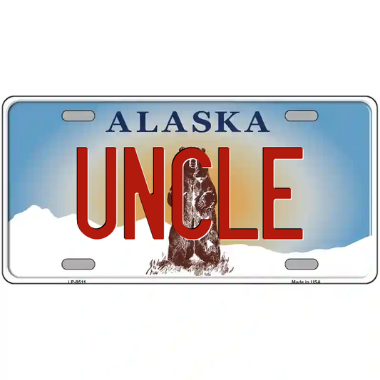 Uncle Alaska Metal Sign