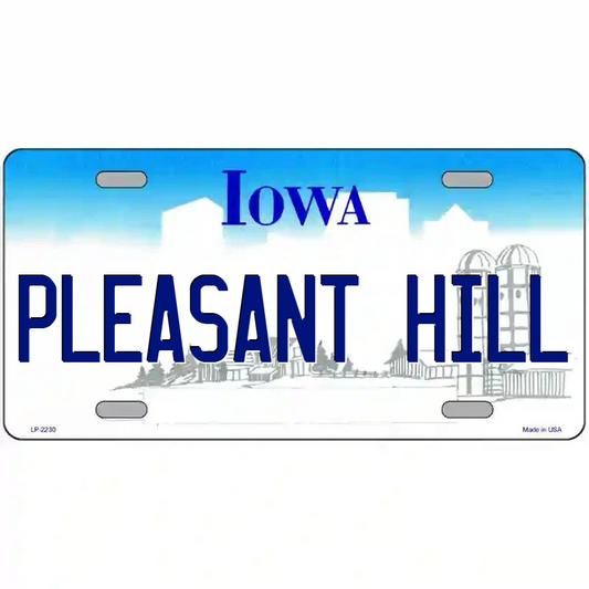 Pleasant Hill Iowa Metal Sign