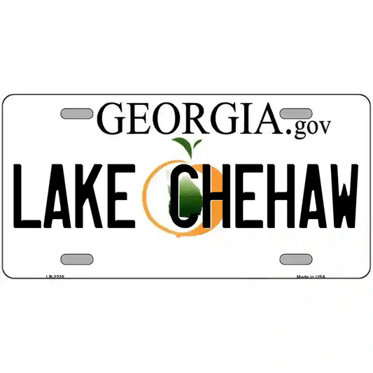 Lake Chehaw Georgia Metal Sign