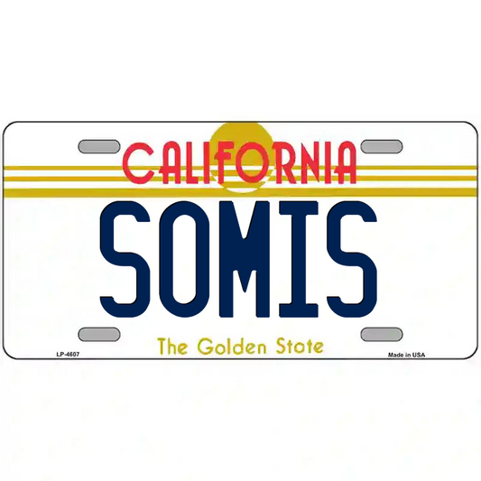 Somis California Metal Sign