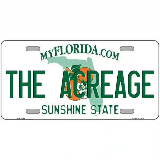 The Acreage Florida Metal Sign
