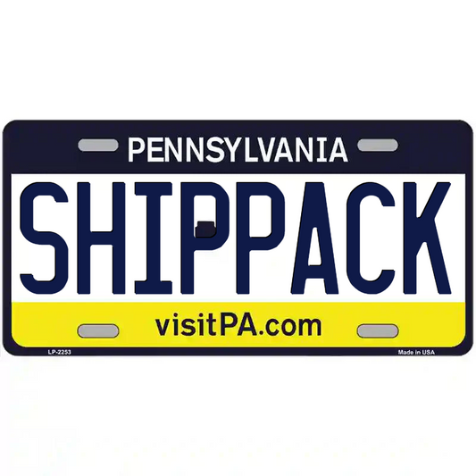 Shippack Pennsylvania Metal Sign