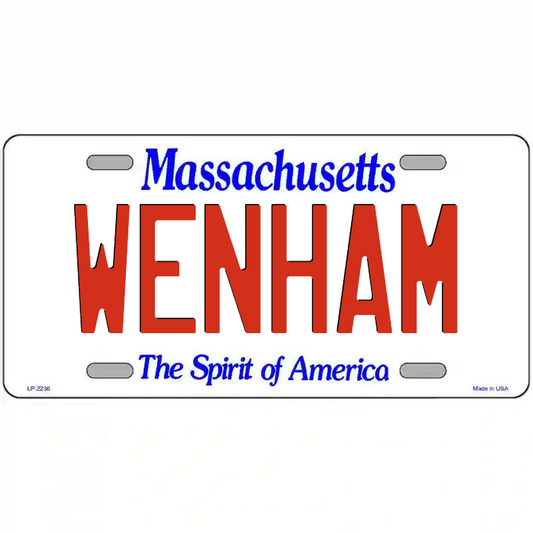 Wenham Massachusetts Metal Sign
