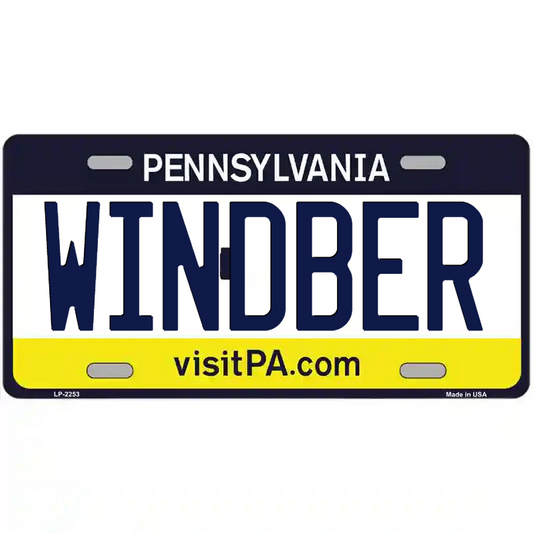 Windber Pennsylvania Metal Sign