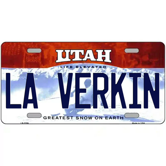 La Verkin Utah Metal Sign