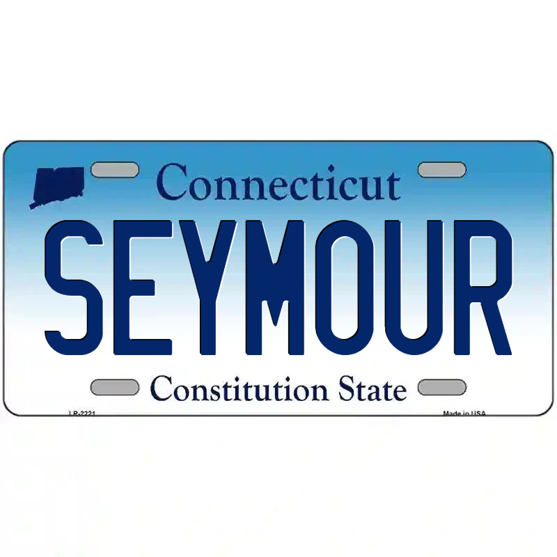 Seymour Connecticut Metal Sign