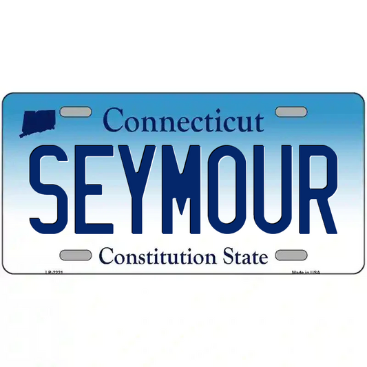 Seymour Connecticut Metal Sign
