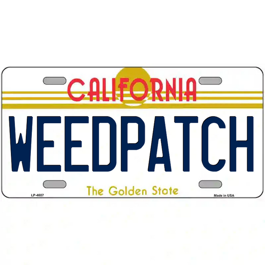 Weedpatch California Metal Sign