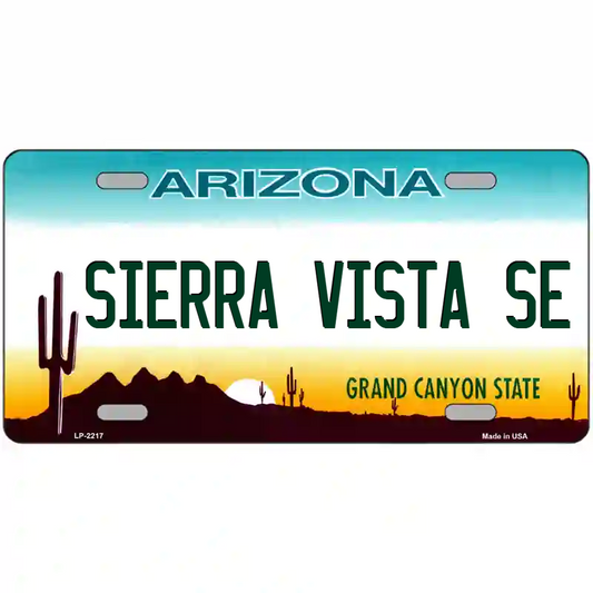 Sierra Vista Southeast Arizona Metal Sign