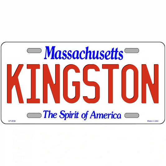 Kingston Massachusetts Metal Sign
