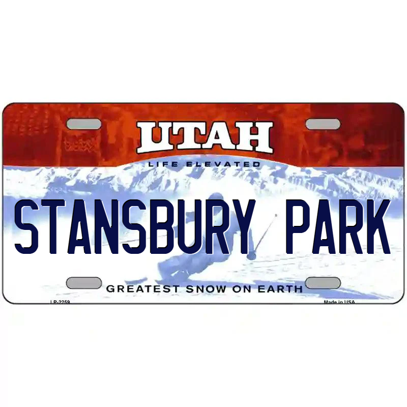 Stansbury Park Utah Metal Sign