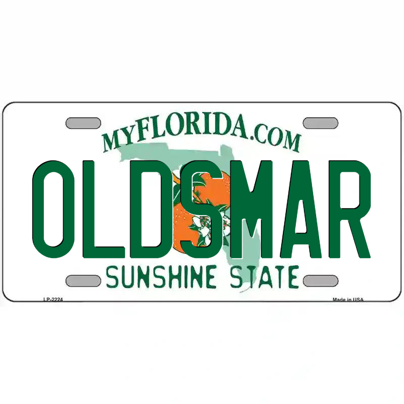Oldsmar Florida Metal Sign