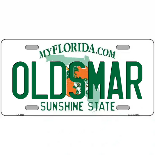 Oldsmar Florida Metal Sign