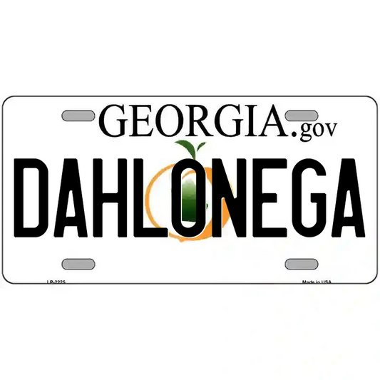 Dahlonega Georgia Metal Sign