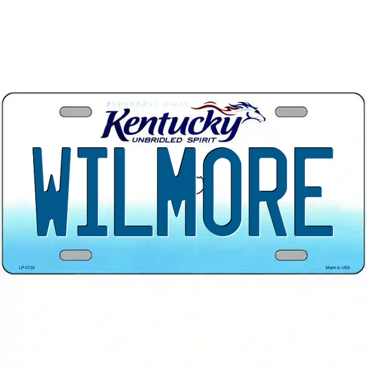 Wilmore Kentucky Metal Sign