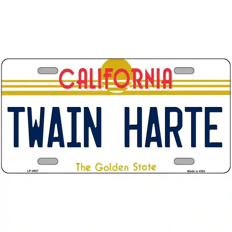 Twain Harte California Metal Sign
