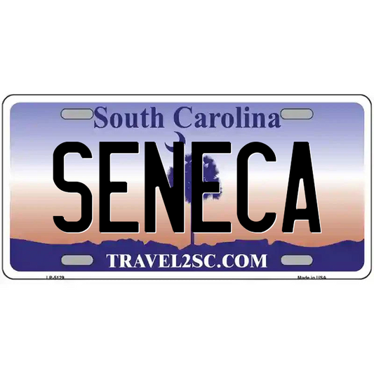 Seneca South Carolina Metal Sign