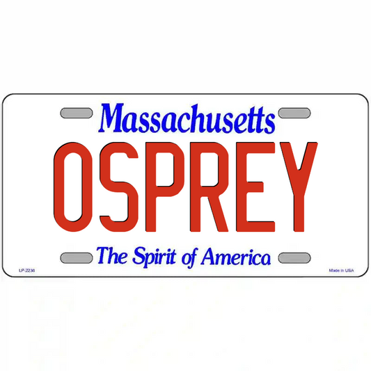 Osprey Massachusetts Metal Sign