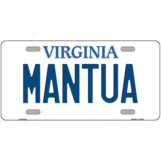 Mantua Virginia Metal Sign