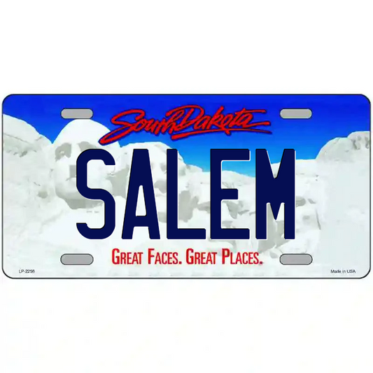Salem South Dakota Metal Sign