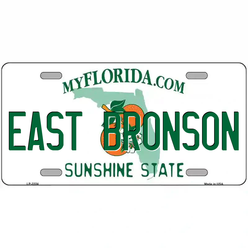 Eat Bronson Florida Metal Sign