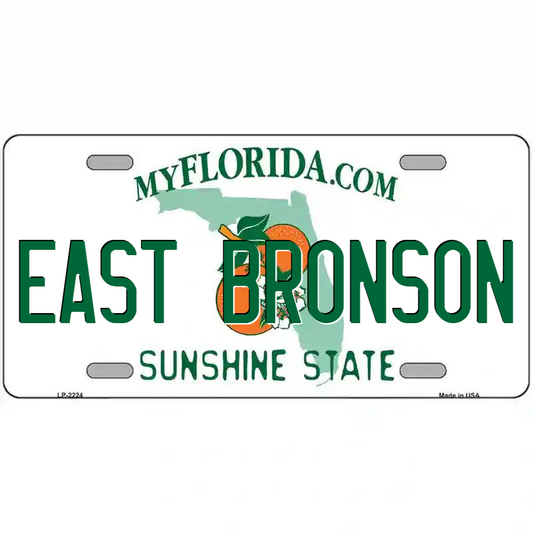Eat Bronson Florida Metal Sign