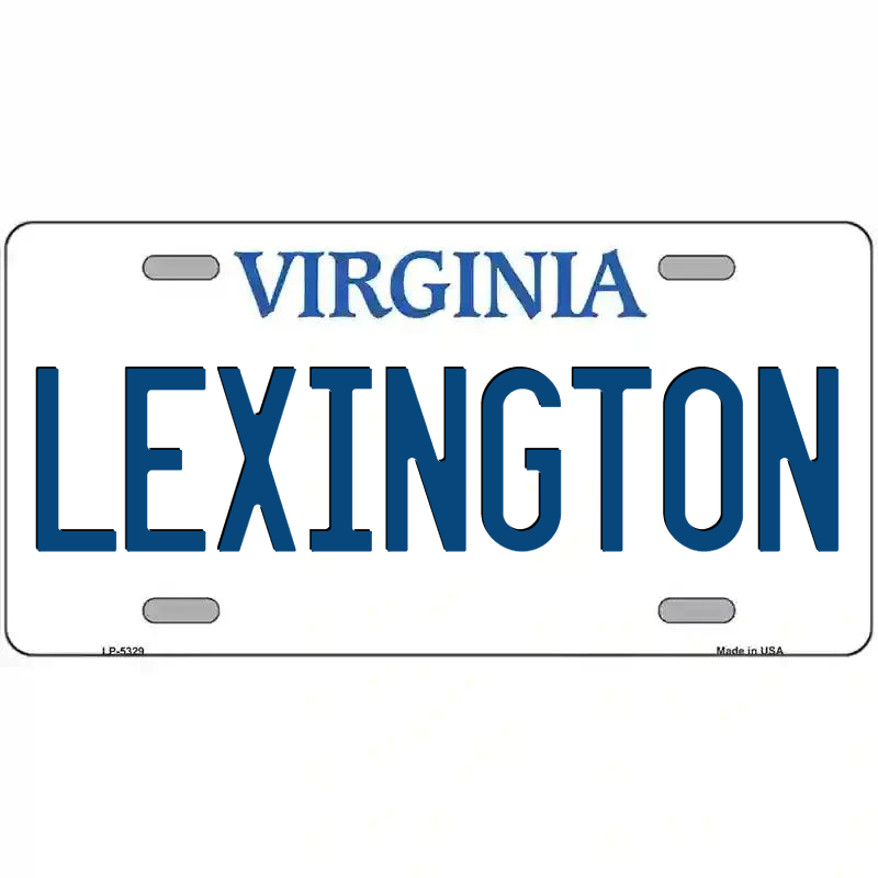 Lexington Virginia Metal Sign