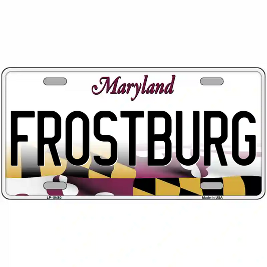 Frostburg Maryland Metal Sign