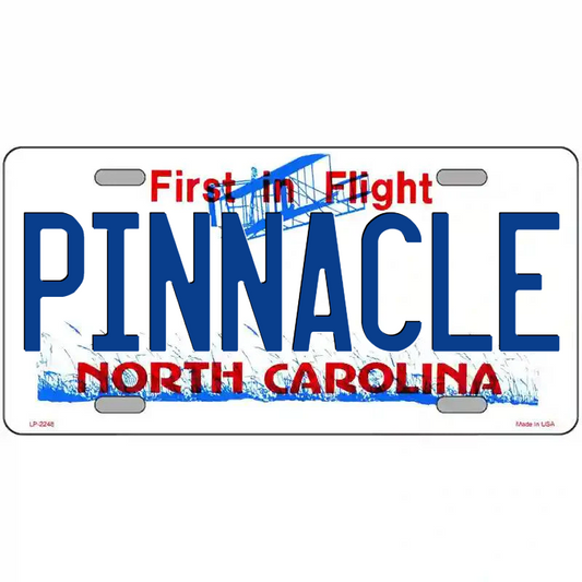 Pinnacle North Carolina Metal Sign