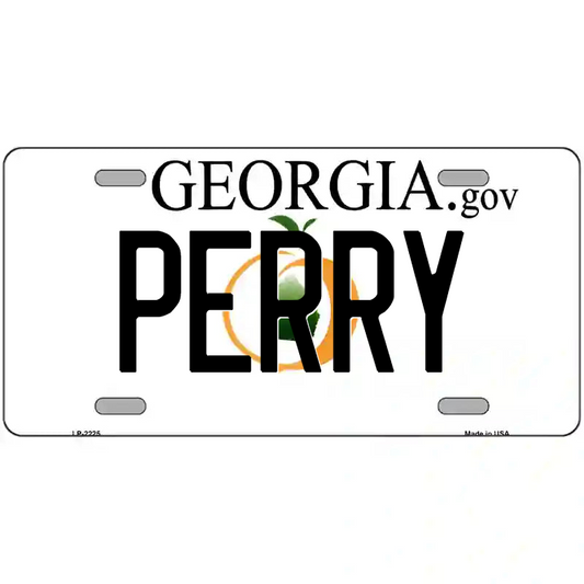 Perry Georgia Metal Sign
