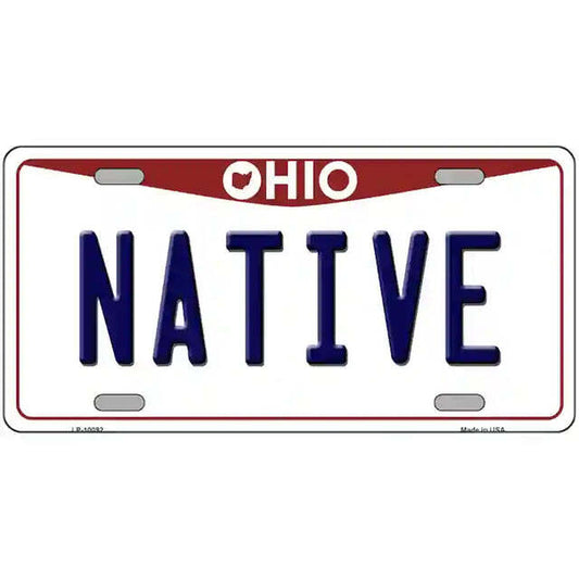 Native Ohio Metal Sign