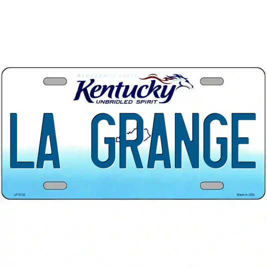 La Grange Kentucky Metal Sign