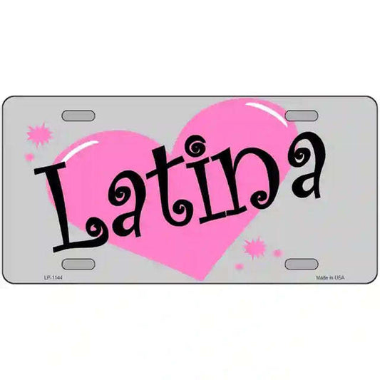 Latina Metal Sign